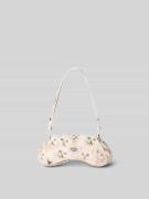 Diesel Crossbody Bag mit Label-Detail in Ecru, Größe 1