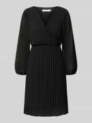 ZABAIONE Knielanges Kleid mit Plisseefalten Modell 'Im44sa' in Black, ...