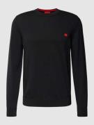 HUGO Regular Fit Strickpullover aus reine Baumwolle Modell 'CASSIUS' i...