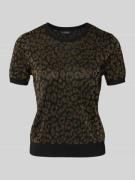 Lauren Ralph Lauren Strickshirt aus Viskose-Mix Modell 'EYELAH' in Gol...