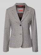 MAX&Co. Shaped Fit Kurzblazer aus Schurwoll-Mix Modell 'RANCIO' in Ble...