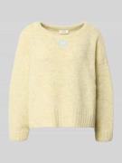 American Vintage Relaxed Fit Strickpullover mit Rundhalsausschnitt Mod...