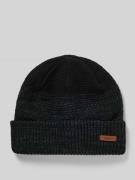 Barts Beanie mit Label-Detail in Black, Größe 1