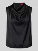 HUGO Regular Fit Blusenshirt mit Wasserfallkragen Modell 'CASMINI' in ...