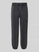 HUGO Relaxed Fit Sweatpants aus Baumwoll-Mix Modell 'DELWONY' in Mitte...