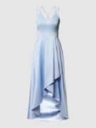 Jake*s Cocktail Abendkleid mit Herz-Ausschnitt in Bleu, Größe 36