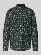 Montego Regular Fit Freizeithemd mit Weihnachtsmotiv in Dunkelgruen, G...