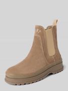 Gant Chelsea Boots aus Leder-Mix Modell 'Wintly' in Beige, Größe 37