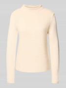 Marc O'Polo Regular Fit Strickpullover aus reiner Baumwolle in Offwhit...