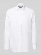 ETERNA Modern Fit Business-Hemd mit Knopfleiste in Weiss, Größe 39