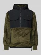 Polo Ralph Lauren Fleecepullover mit Kapuze und Brusttaschen Modell 'C...
