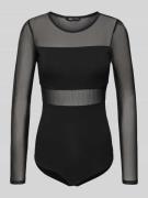 Only Slim Fit Body aus Baumwoll-Mix Modell 'ESTHER' in Black, Größe L