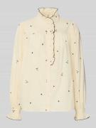 Soyaconcept Regular Fit Hemdbluse mit Stehkragen Modell 'VIBEN' in Ecr...