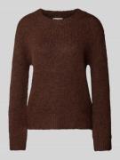 Tom Tailor Regular Fit Strickpullover mit Woll-Anteil in Hazel, Größe ...