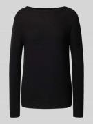 Marc O'Polo Regular Fit Strickpullover aus reiner Baumwolle in Black, ...