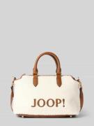 JOOP! Handtasche mit Label-Detail Modell 'lanoso' in Ecru, Größe 1