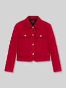 HUGO Boxy Fit Kurzblazer mit Woll-Anteil Modell 'AGESIA' in Rot, Größe...