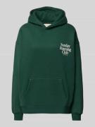 ANOTHER COTTON LAB Hoodie mit elastischen Abschlüssen in Dunkelgruen, ...