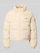 Guess Jeans Steppjacke aus Cord mit Stehkragen und Eingrifftaschen in ...