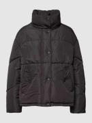 Jake*s Casual Steppjacke mit Stehkragen in Black, Größe 46