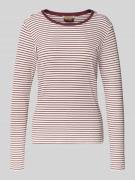 Smith and Soul Longsleeve in Ripp-Optik mit Rundhalsausschnitt in Bord...