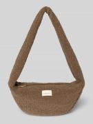 STUDIO NOOS Crossbody Bag mit Label-Detail in Mittelbraun, Größe 1