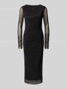 Jake*s Cocktail Cocktailkleid mit Ziersteinbesatz in Black, Größe 32