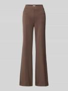 Christian Berg Woman Flared Fit Stoffhose aus Viskose-Mix in Taupe, Gr...
