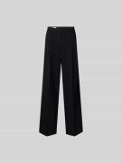 Filippa K Stoffhose mit Bundfalten in Black, Größe 34