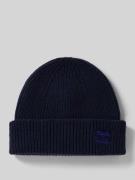 PAUL SMITH Beanie aus Woll-Kaschmir-Mix in Marine, Größe 1