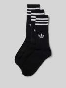adidas Originals Socken mit Label-Print im 3er-Pack in Black, Größe 35...