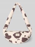 STUDIO NOOS Umhängetasche mit Label-Detail in Offwhite, Größe 1