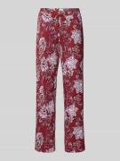 Schiesser Pyjama-Hose mit Tunnelzug Modell 'Millefleur' in Rot, Größe ...