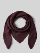 CK Calvin Klein Tuch mit Allover-Logo-Print Modell 'Tonal' in Bordeaux...