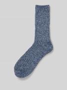 camano Socken mit Woll-Anteil in Marine, Größe 39-42