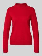 Betty Barclay Strickpullover aus Viskose-Mix mit Stehkragen in Rot, Gr...