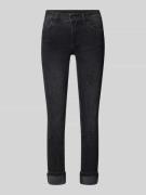 Liu Jo White Slim Fit Jeans in 7/8-Länge Modell 'Skinny' in Black, Grö...