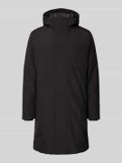 SAVE THE DUCK Parka mit Kapuze Modell 'BARRY' in Black, Größe L