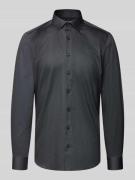 OLYMP Level Five Body Fit Businesshemd mit Kentkragen in Anthrazit, Gr...