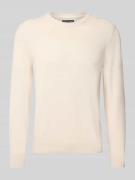 Marc O'Polo Regular Fit Strickpullover aus Baumwoll-Schurwoll-Mix in S...