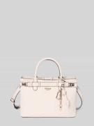 Guess Handtasche mit Tragehenkel Modell 'GREGORIA' in Stein, Größe 1