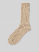 camano Socken mit Woll-Anteil in Camel, Größe 39-42