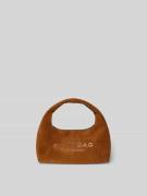 Marc Jacobs Mini Sack mit Logo-Prägung in Cognac, Größe 1