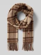 Polo Ralph Lauren Schal aus Wolle mit Label-Stitching und Fransen in H...