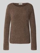 Marc O'Polo Regular Fit Strickpullover aus Schurwoll-Mix mit Alpaka-An...
