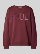 Smith and Soul Sweatshirt mit Stitching und Rundhalsausschnitt in Bord...