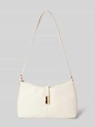 Seidenfelt Handtasche mit Klickverschluss Modell 'LILLA' in Ecru, Größ...