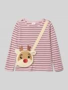 s.Oliver RED LABEL Regular Fit Langarmshirt aus reiner Baumwolle in Ma...