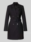 Guess Minikleid mit Reverskragen Modell 'ZANITA' in Black, Größe M