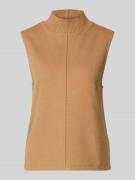 s.Oliver RED LABEL Regular Fit Pullunder aus Baumwoll-Mix in Camel, Gr...